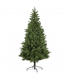 Albero di Natale Artificiale ANDERMATT altezza 150 Folto, Realistico, Apertura Rami a Ombrello, Veloce Montaggio, PE Real Touch