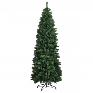 Albero di Natale Slim Montreux: Elegante, Salvaspazio e Facile da Aprire (150 cm)