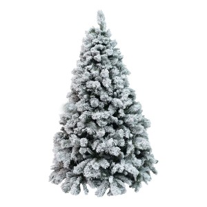 Albero di Natale Milton Innevato XONE Molto Folto con Neve Effetto Aghi di Pino (180 cm)