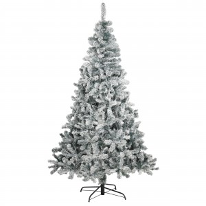 Albero di Natale Innevato 'Morgex' - Effetto Realistico e Montaggio Facile (150 cm)