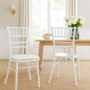 Sedia CHIAVARINA IN LEGNO impilabile per eventi catering cerimonie ristorante matrimonio