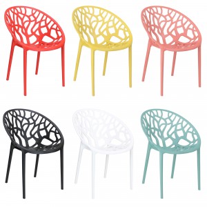 poltroncina in polipropilene design impilabile 