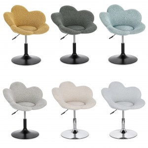 Poltroncine Girevoli con Altezza Regolabile - FLEUR