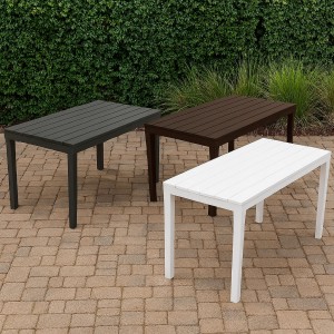 tavolo da giardino in polipropilene 