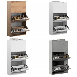 Scarpiere Salvaspazio 3 Ante con doppia profondità