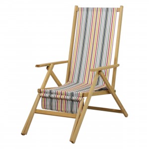 Sedia Sdraio mare colore "Rosso/Nero" con prolunga struttura in legno e tela richiudibile modello Positano Totò PiccinniSedia Sdraio mare colore "Rosso/Nero" con prolunga struttura in legno e tela richiudibile modello Positano Totò Piccinni