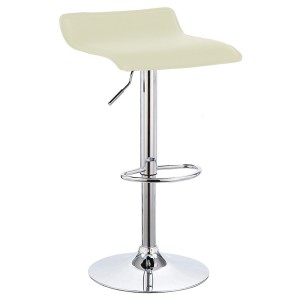 sgabello bar nevada girevole 360 gradi regolabile in altezza beige Totò Piccinni