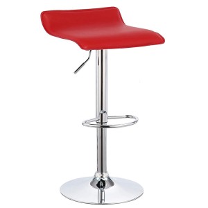 sgabello bar nevada girevole 360 gradi regolabile in altezza rosso Totò Piccinni