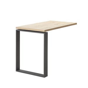 Estensione scrivania in legno colore Rovere Miele modello Toronto Totò Piccinni