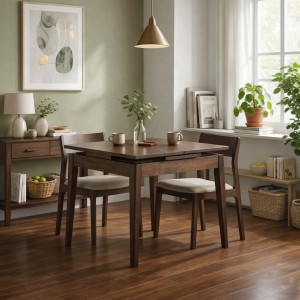 Tavoli in legno massello allungabile ciliegio scuro modello Gardena Totò Piccinni