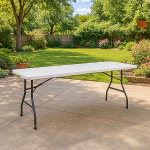 Tavoli Valigetta KATIA Salvaspazio da giardino pieghevole per PIC-Nic Campeggio Buffet Catering