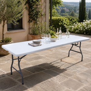 Tavoli Valigetta KATIA Salvaspazio da giardino pieghevole per PIC-Nic Campeggio Buffet Catering
