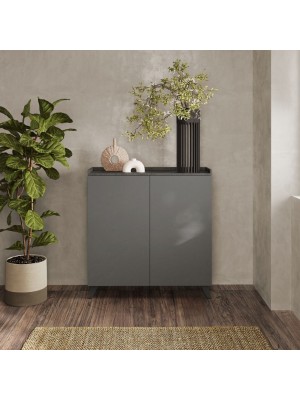 Madia in legno 2 ante made in italy  modello Elle Totò Piccinni