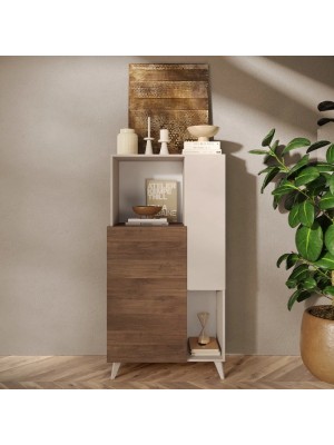 Madia in legno 2 ante e 2 vani made in italy modello Clou Totò Piccinni