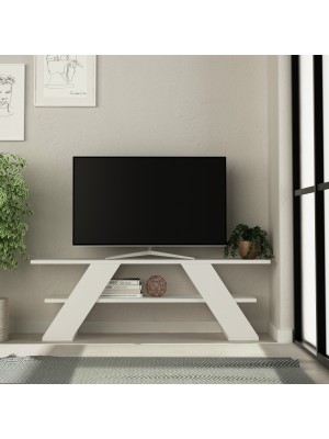 mobile porta tv in legno bianco