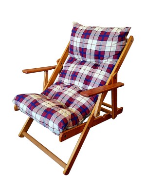 poltrona sedia sdraio harmony relax in legno pieghevole bordeaux