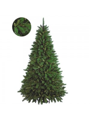 Albero di Natale artificiale realistico molto folto verde Flora NewTiffany New Tiffany