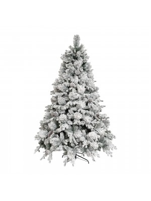 Albero di Natale artificiale XONE Big Sky Innevato con Pigne