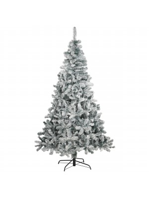 Albero di Natale Innevato 'Morgex' - Effetto Realistico e Montaggio Facile (150 cm)