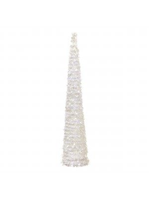 Albero di Natale Pop Up slim Totò Piccinni - albero di natale per piccoli spazi bianco luce fredda
