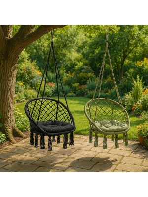 Poltrone sospesa da giardino con cuscini dondolo amaca - JAVIER