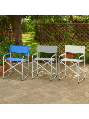 Sedie Regista In Alluminio Pieghevoli con Braccioli - BAIA