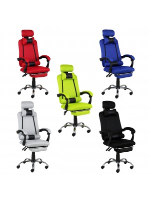 sedia ufficio ergonomica girevole 5 colorazioni