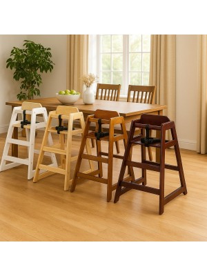 Seggiolone per bambini in legno impilabile