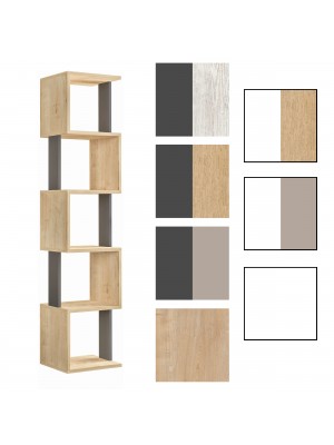 libreria a giorno in legno