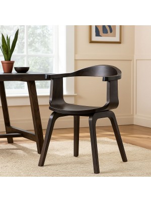 Poltroncina Sedia TICINO completamente in pregiato legno massello durevole