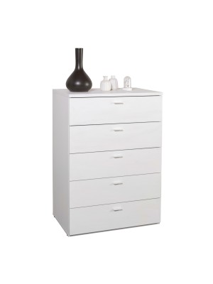 cassettiera ufficio bianco artlight vista diagonale 