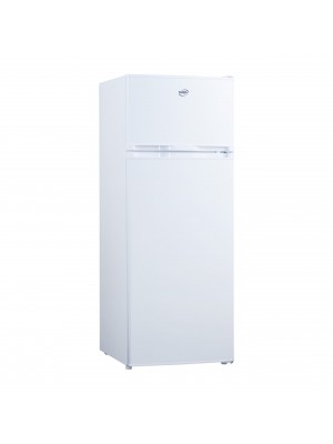 DAYA Frigorifero Doppia Porta, Low Frost, 206 litri, Classe F, bianco DDP-28NSM1WF0