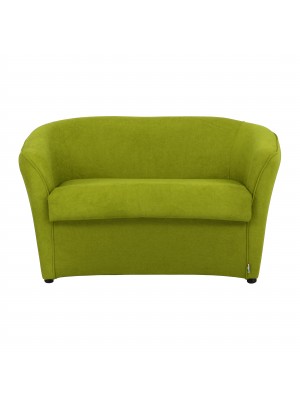 Divano a Pozzetto 2 Posti in Tessuto colore Verde modello Pozzetto Totò Piccinni