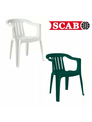 Scab Sedia Giada monoblocco in Resina Impilabile | Made in Italy