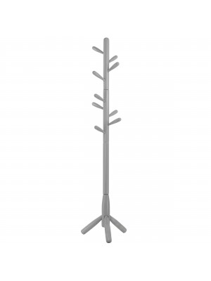 appendiabiti in legno grigio