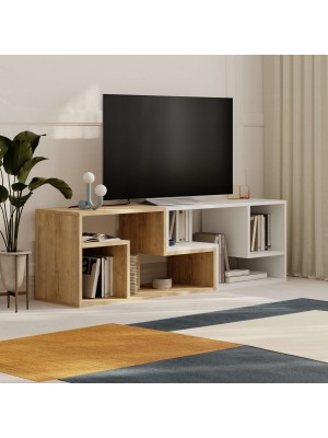 Porta TV orientabile con 4 vani modello Renox Totò Piccinni