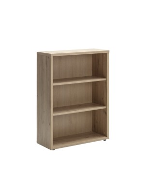 libreria design rovere miele vista diagonale verso destra