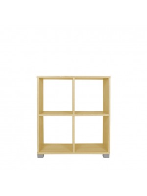 libreria scaffale in legno frassino 4 scomparti
