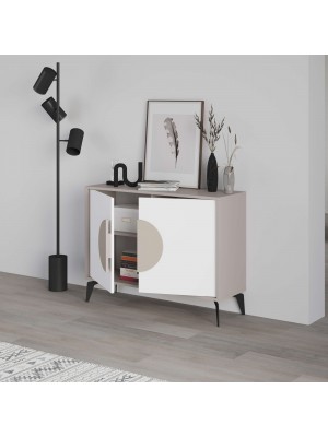 Madie credenze CIRCLE con 2 Ante e Ripiano interno