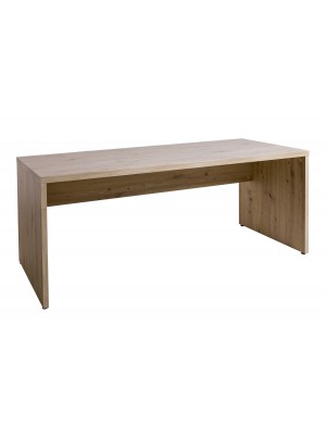 scrivania da ufficio rovere artisan vista diagonale 