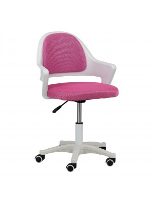 Sedia Ufficio girevole colore Rosa con altezza regolabile modello Pucci Totò Piccinni