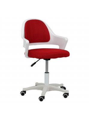 Sedia Ufficio girevole colore Rosso con altezza regolabile modello Pucci Totò Piccinni