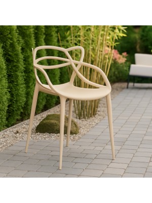 Sedia Design moderna Sabbia Infinity Eye Totò Piccinni - Vista ambientata 