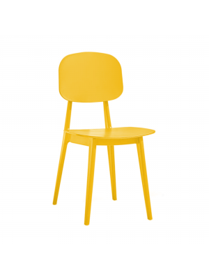sedia firenze nero giallo