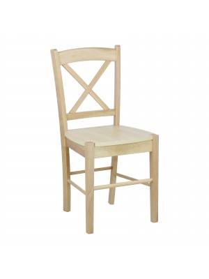 Sedia in Kit in Legno colore Rovere Naturale modello Creta Totò Piccinni