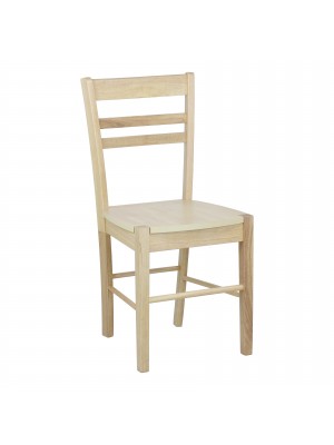 Sedia in Kit in Legno colore Rovere Naturale modello Petra Totò Piccinni