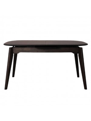Tavolo in Legno massello allungabile noce scuro 145/180 x 75  modello Nevea Totò Piccinni