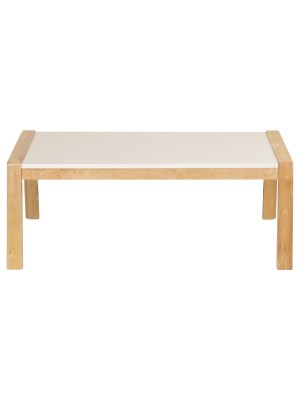 Tavolino colore Beige con struttura Naturale modello Scirocco Totò Piccinni