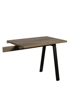 Allungo per scrivania in legno colore Noce Brera modello Bali Totò Piccinni