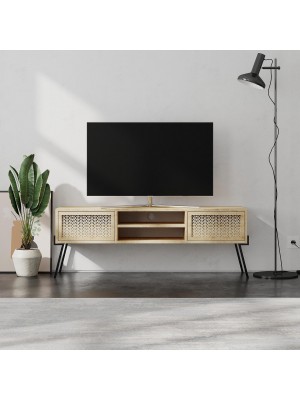 Mobile Porta Tv 140x36 cm in legno - PERSEO (Naturale)